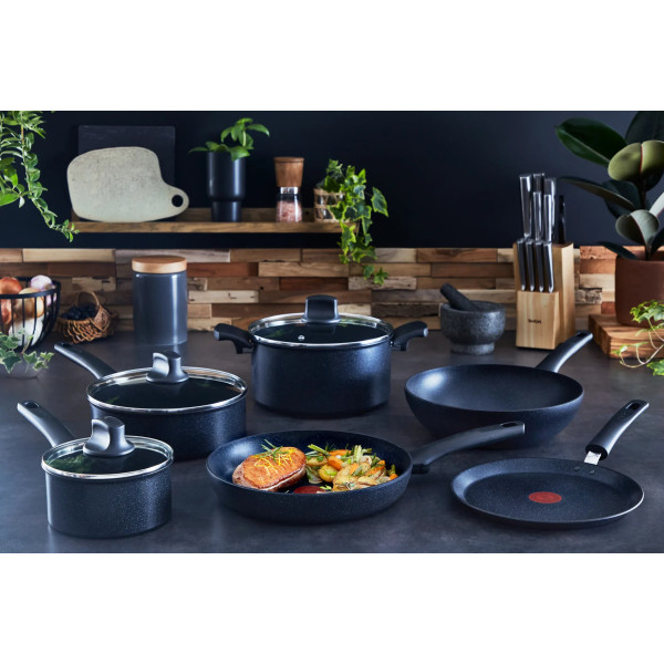 Фото - Сковорода универсальная Tefal G2810572 Black Stone 26 см