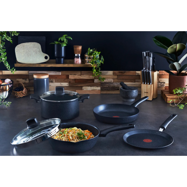 Фото - Сковорода универсальная Tefal G2810572 Black Stone 26 см