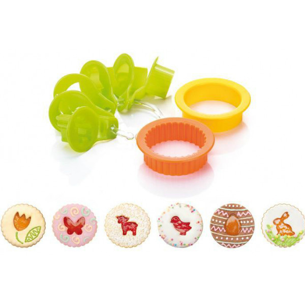 Фото - Набор форм для печенья Tescoma 630913 Delicia
