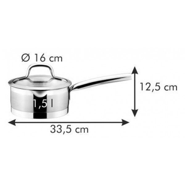 Фото - Ковш tescoma 780262 President 16 см 1.5 л