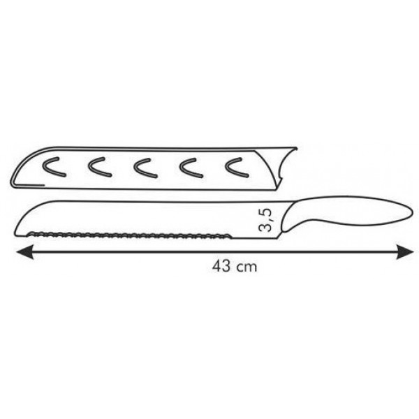 Фото - Нож кухонный tescoma для арбуза PRESTO TONE 30 см (863099)
