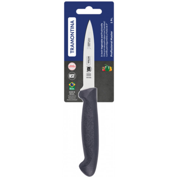 Фото - Нож для овощей Tramontina PROFISSIONAL MASTER Grey 76 мм (24561/163)