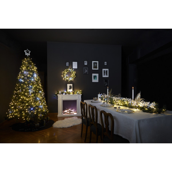 Фото - Гирлянда линейная Twinkly Smart LED Cluster RGB, 400, BT+WiFi, Gen II, IP44, черный (TWC400STP-BEU)