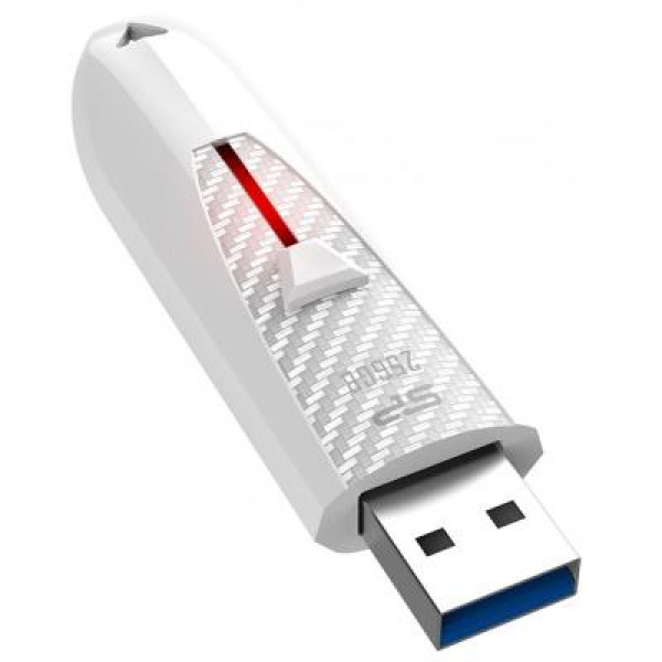 Фото - Флеш USB Silicon Power Blaze B25 256GB USB 3.0 White (SP256GBUF3B25V1W)