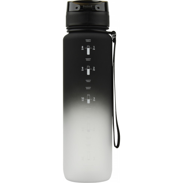 Фото - Бутылка для воды UZspace 3038 Frosted 1000 мл черно-белая