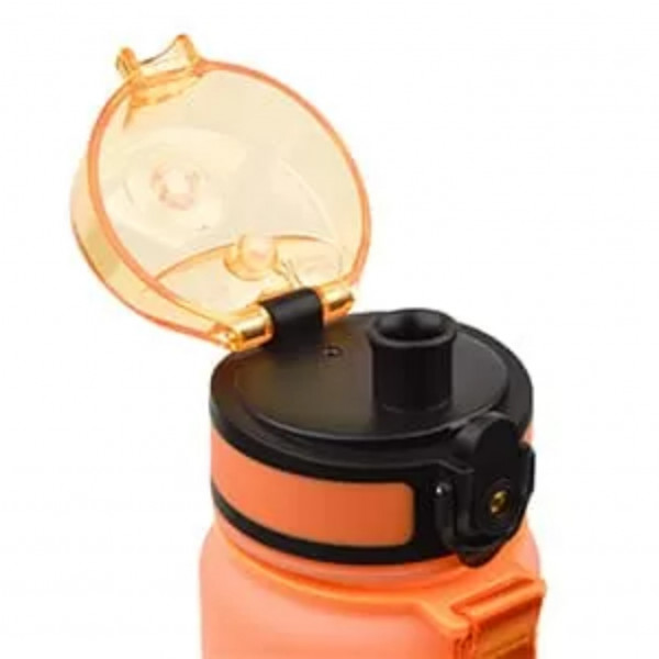 Фото - Бутылка для воды UZspace 3038 Frosted 1000 мл черно-голубая