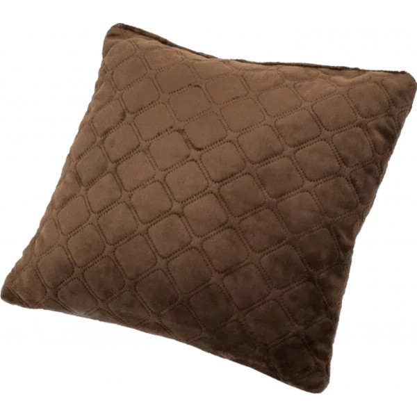 Фото - Подушка декоративная ТЕП VELOUR 45х45 см Коричневый (3-03296_26541)