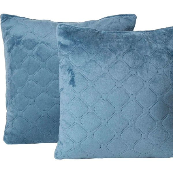 Фото - Подушка декоративная ТЕП VELURE 40х40 см Dark Blue NEW (3-00437_34012)