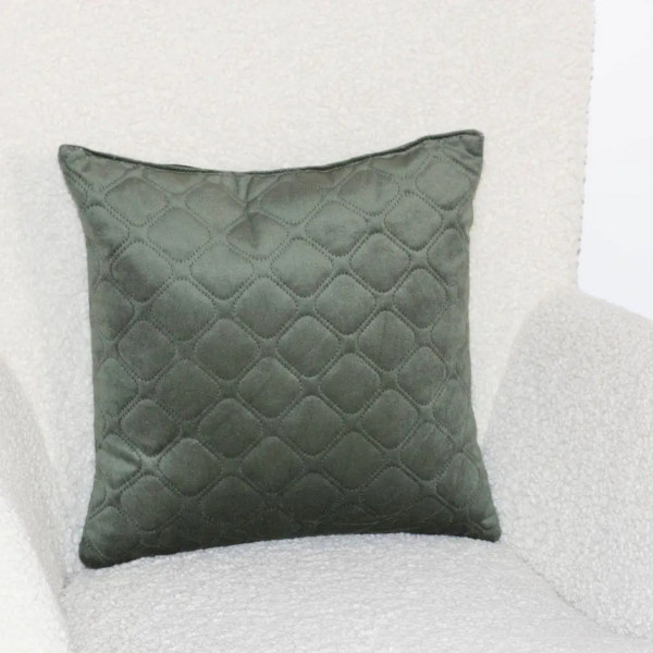 Фото - Подушка декоративная ТЕП VELURE 40х40 см Dark Green NEW (3-00437_34010)