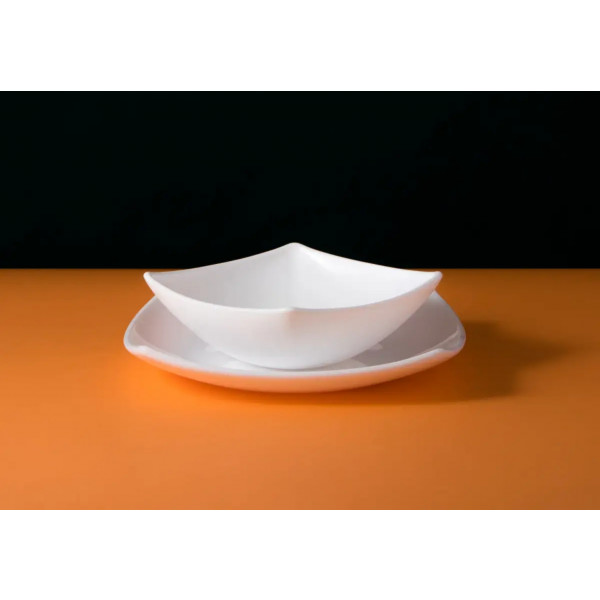 Фото - Тарелка суповая Versailles VS-250A Blanco Arris 250 мм