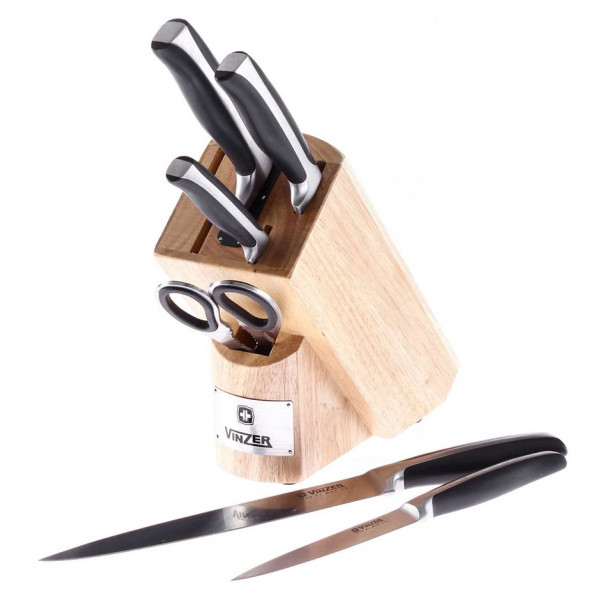 Фото - Набор ножей Vinzer Chef 7 пр. (50119)