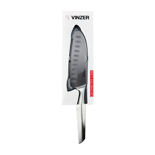 Фото - Нож сантоку Vinzer Geometry Line 12.7 см (50293)