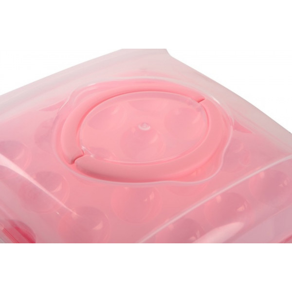 Фото - Емкость для хранения VIOLET HOUSE 0049 SOFT PINK для яиц 32 шт.