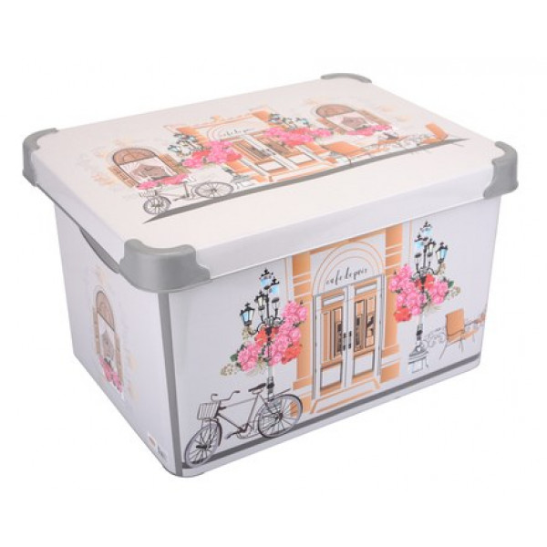 Фото - Корзина для хранения VIOLET HOUSE 0647 Decor Cafe с/кр. 10 л Фото - Корзина для хранения VIOLET HOUSE 0647 Decor Cafe с/кр. 10 л