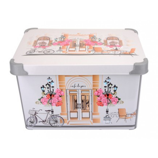 Фото - Корзина для хранения VIOLET HOUSE 0647 Decor Cafe с/кр. 10 л