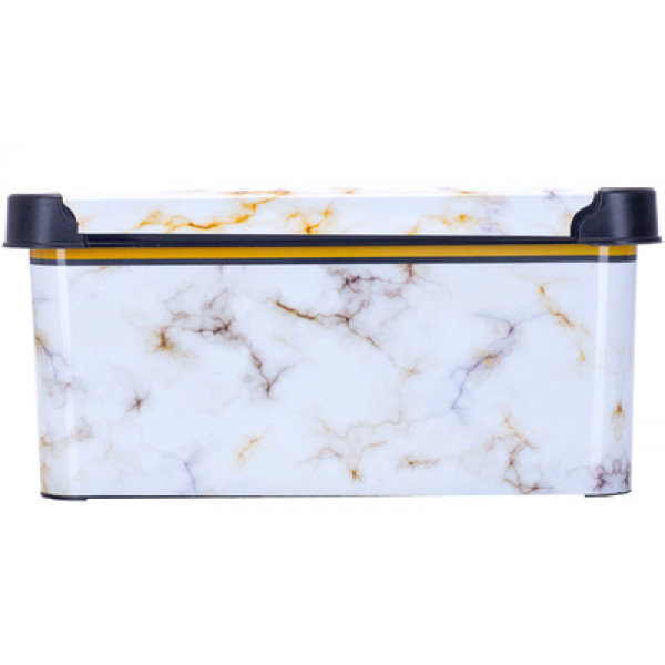 Фото - Корзина для хранения VIOLET HOUSE 0647 Decor Marble White 10 л
