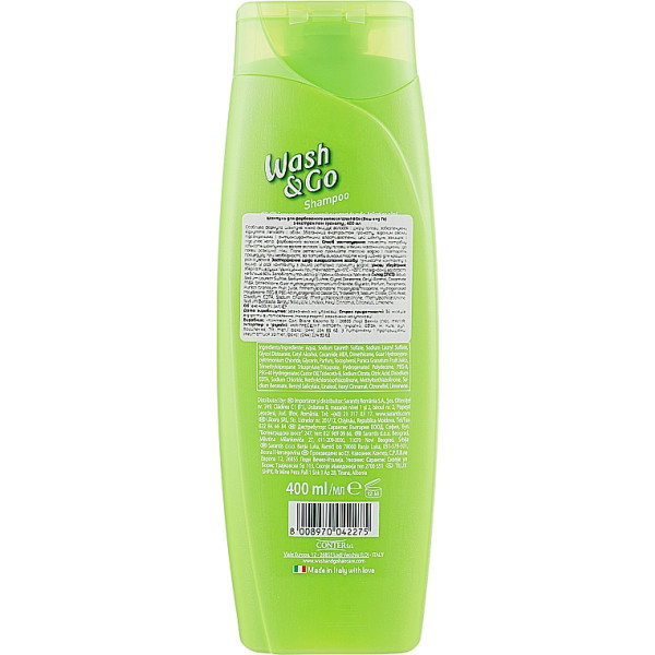 Фото - Шампунь женский Wash&Go с экстрактом граната для окрашенных волос 400 мл (8008970042275)