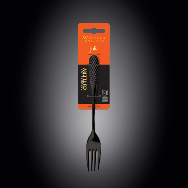 Фото - Набор вилок столовых Wilmax Diamond Black 20 см 2 шт. (WL-999253 / 2B)