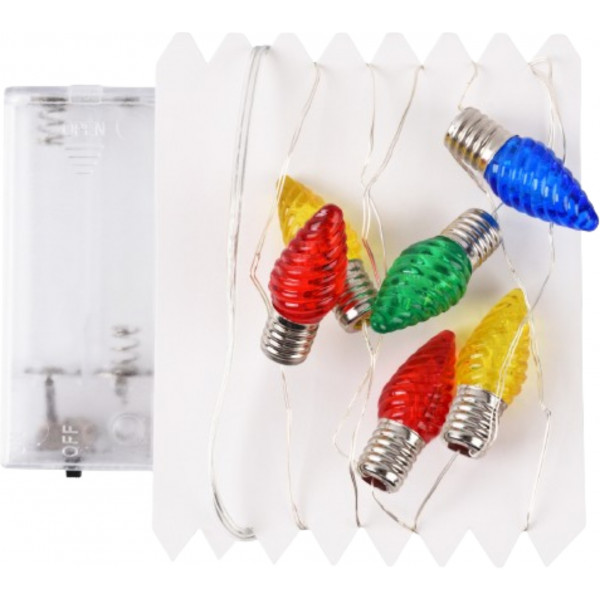 Фото - Гирлянда линейная YES! Fun Шишки 10 LED тепл. бел. 1,65 м (801209)