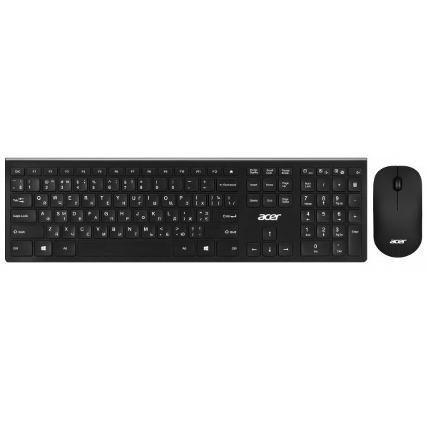 Фото - Клавиатура+мышь беспроводная Acer OKR030 (ZL.KBDEE.00Z) Black
