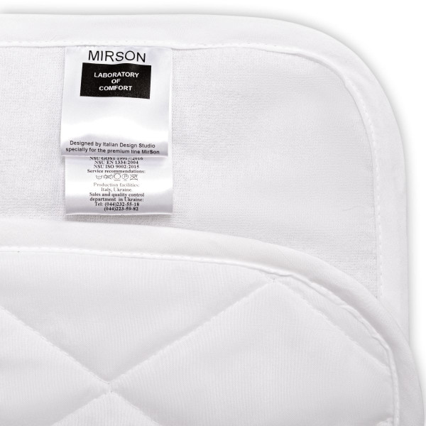 Фото - Наматрасник детский MirSon Woollen Двусторонний 241 70x140 см (2200000336361)