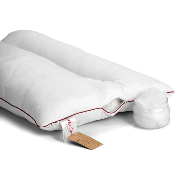 Фото - Подушка ортопедическая MirSon DeLuxe Eco-Soft Jojoba 566 50х70 см (2200000625175)