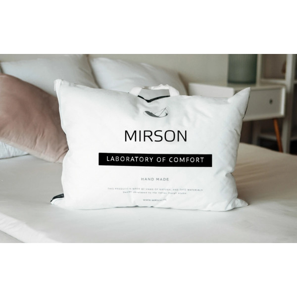 Фото - Подушка стандартная MirSon бамбуковая Eco 0412 универсальная 70х70 см (2200000041579)