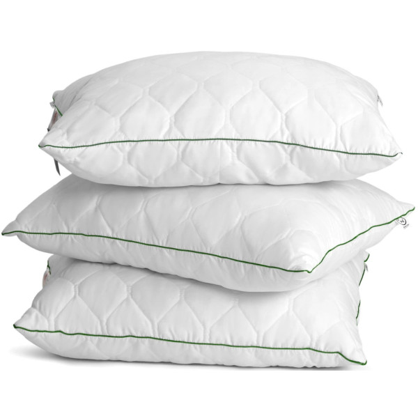 Фото - Подушка стандартная MirSon бамбуковая Eco 0412 универсальная 70х70 см (2200000041579)