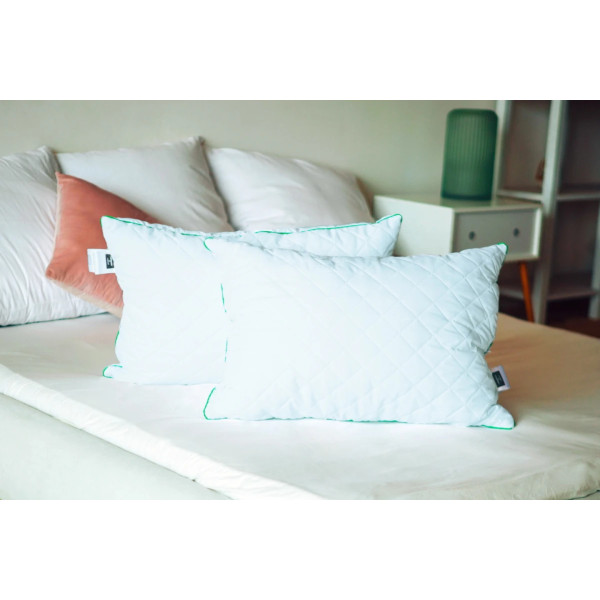 Фото - Подушка стандартная MirSon бамбуковая Eco 0412 универсальная 70х70 см (2200000041579)