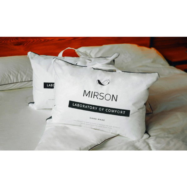 Фото - Подушка стандартная MirSon бамбуковая Eco 0412 универсальная 70х70 см (2200000041579)