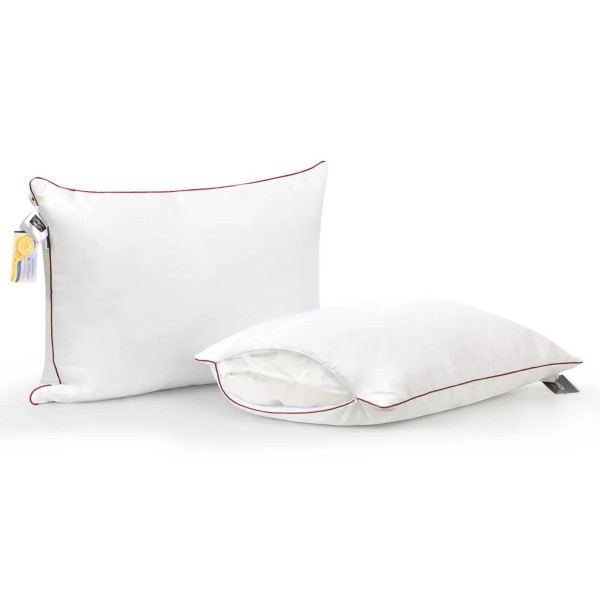 Фото - Подушка стандартная MirSon 1175 DeLuxe Hand Made EcoSilk 40х60 см (2200001515031)