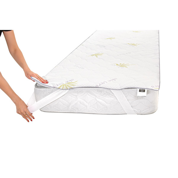 Фото - Наматрасник детский MirSon №1032 Alberto Bamboo Seasons Aloe Vera 70х130 см (2200001502369)