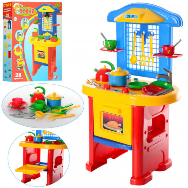 Фото - Сюжетно-ролевая игра. Кухня Technok Игровой набор Кухня 3 (2124)