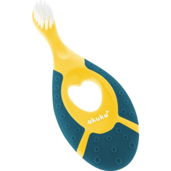 Фото - Зубная щетка мануальная детская Akuku 0-2 года Blue (A0158)