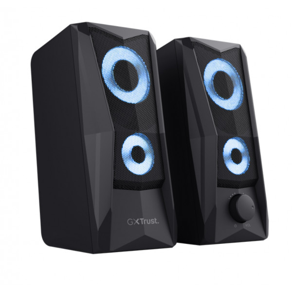 Фото - Уценка - Компьютерная акустика компактная 2.0 Trust GXT 606B Javv RGB-Illuminated 2.0 Black (25108)