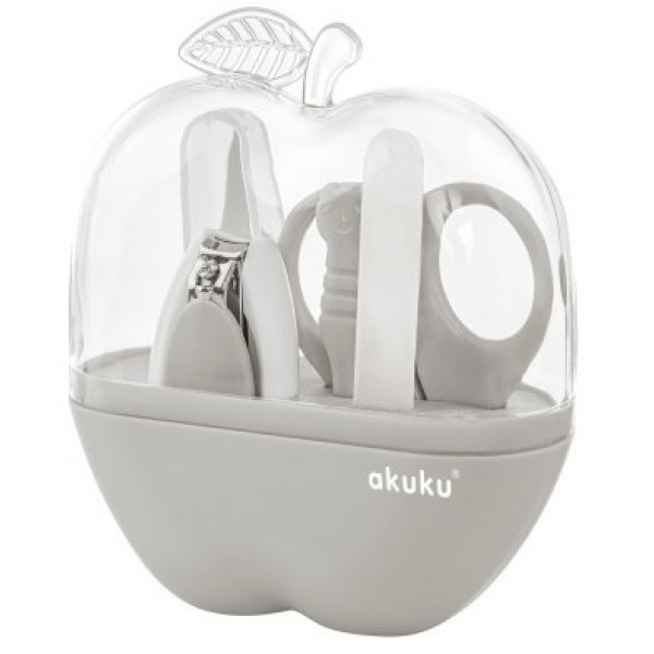 Фото - Набор детских маникюрных принадлежностей Akuku Яблуко (A0473)