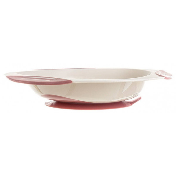 Фото - Тарелка для малыша Akuku Pink/Gray (A0525)