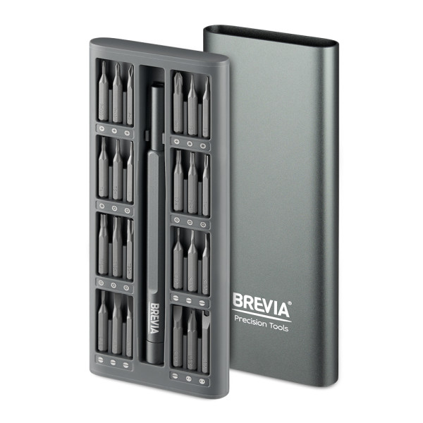 Фото - Отвертка со сменными битами Brevia 48 в 1 (55048MMC)