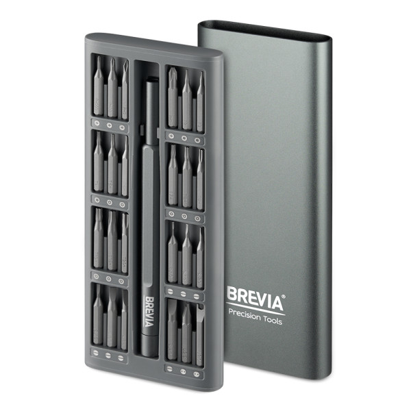 Фото - Отвертка со сменными битами Brevia 48 в 1 (55048MMC)