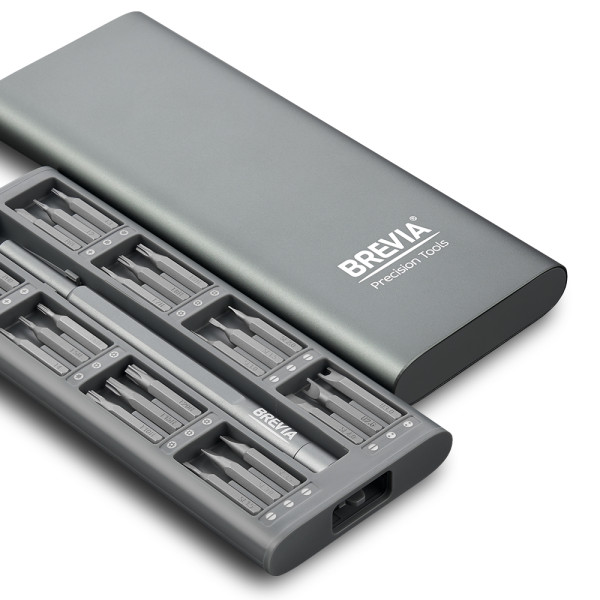 Фото - Отвертка со сменными битами Brevia 48 в 1 (55048MMC)
