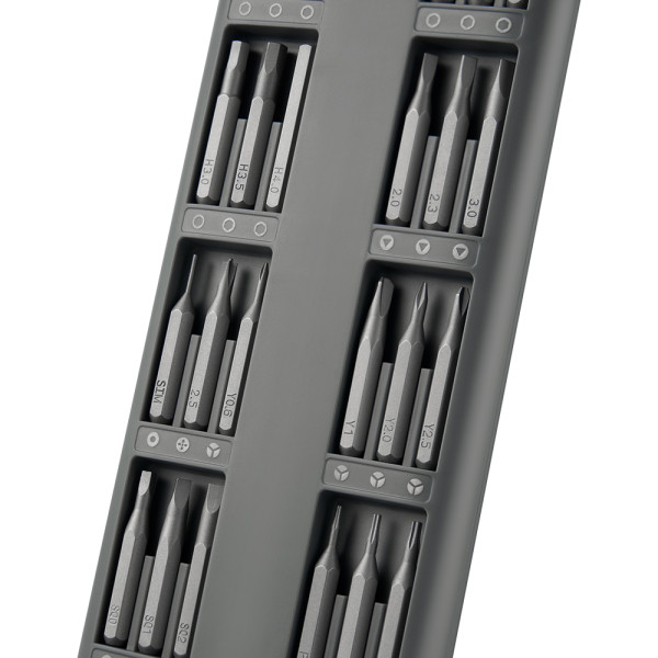 Фото - Отвертка со сменными битами Brevia 48 в 1 (55048MMC)