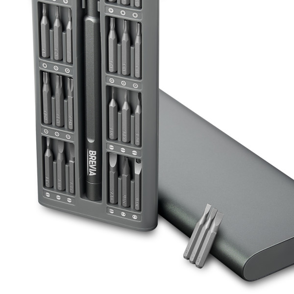 Фото - Отвертка со сменными битами Brevia 48 в 1 (55048MMC)