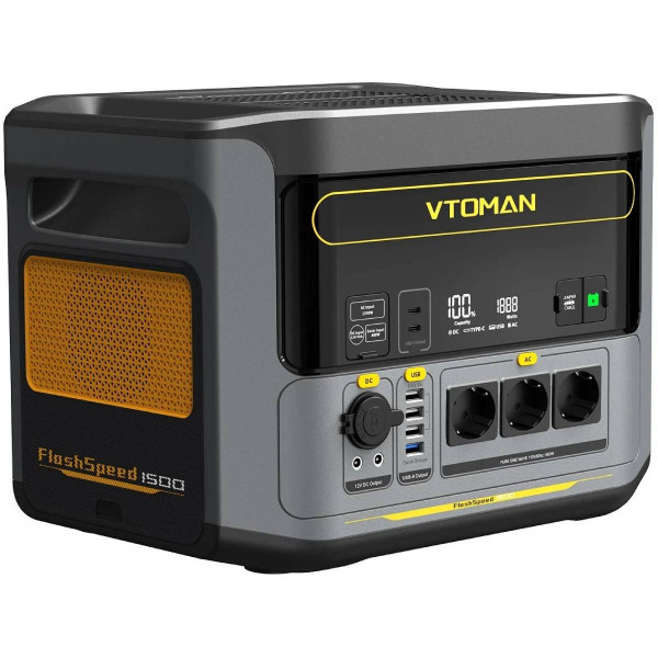 Фото - Зарядная станция универсальная Vtoman FlashSpeed 1500 PB-58 1548Wh 1500W