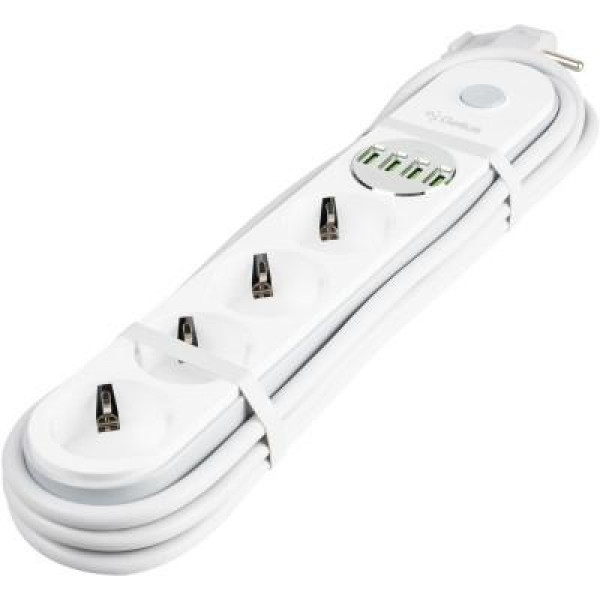 Фото - Сетевой фильтр Gelius PowerStrip G-Power 2m GP-PS-001 White (88635)