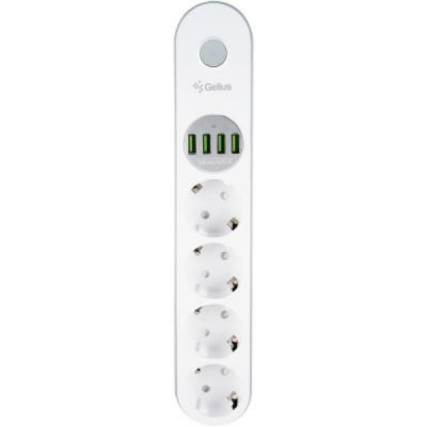 Фото - Сетевой фильтр Gelius PowerStrip G-Power 2m GP-PS-001 White (88635)