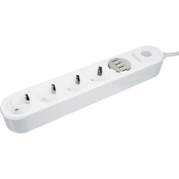 Фото - Сетевой фильтр Gelius PowerStrip G-Power 2m GP-PS-001 White (88635)