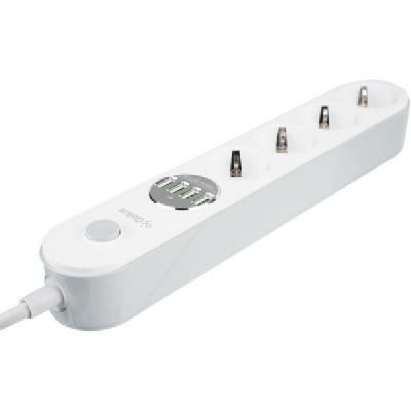 Фото - Сетевой фильтр Gelius PowerStrip G-Power 2m GP-PS-001 White (88635)