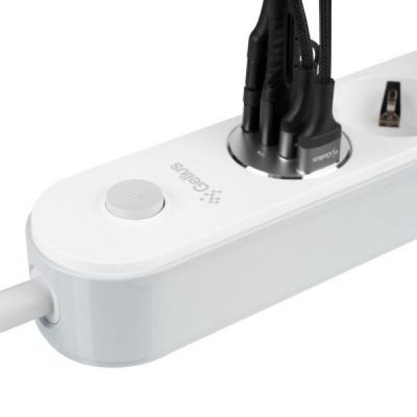 Фото - Сетевой фильтр Gelius PowerStrip G-Power 2m GP-PS-001 White (88635)