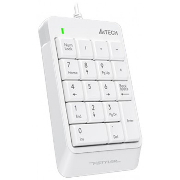 Фото - Клавиатура проводная A4tech FK13P (White)