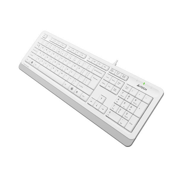 Фото - Клавиатура проводная A4tech FK10 (White)